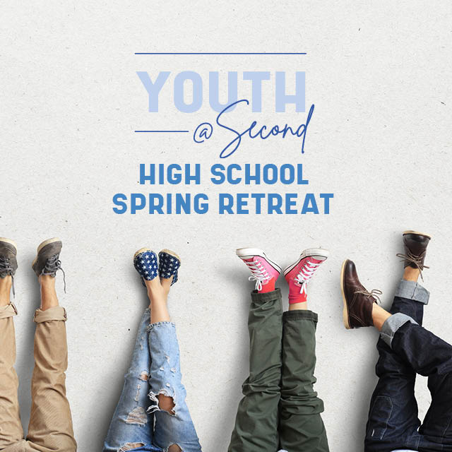 High School Spring Retreat
April 29-30 at Hanover College


